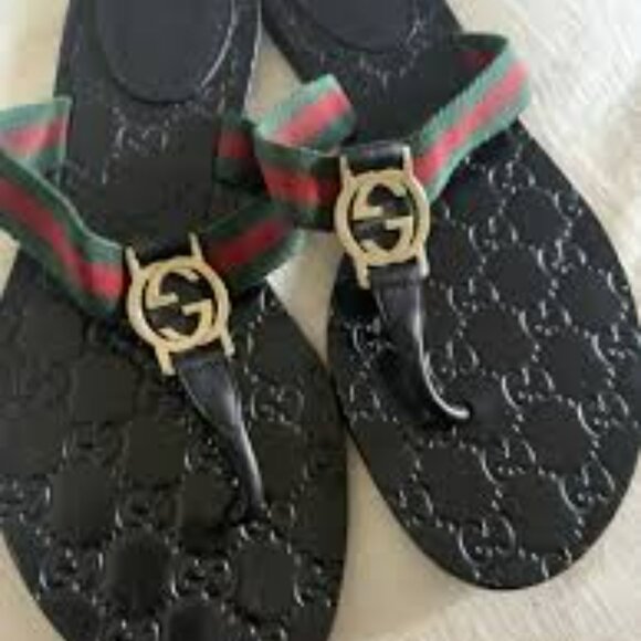 GUCCI SANDALS, 37.5 (US 7.5) - Picture 2 of 4
